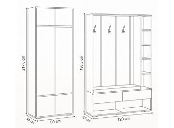 Модульная прихожая Роут