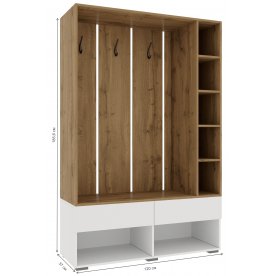 Модульная прихожая Роут комплектация 2