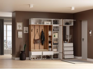 Модульная прихожая Роут комплектация 3