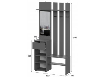 Модульная прихожая Сибити комплектация 1