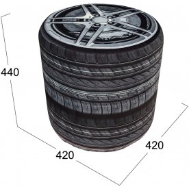 Пуф Грей Тип 1