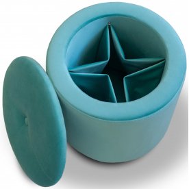 Пуф Круглый с кармашками