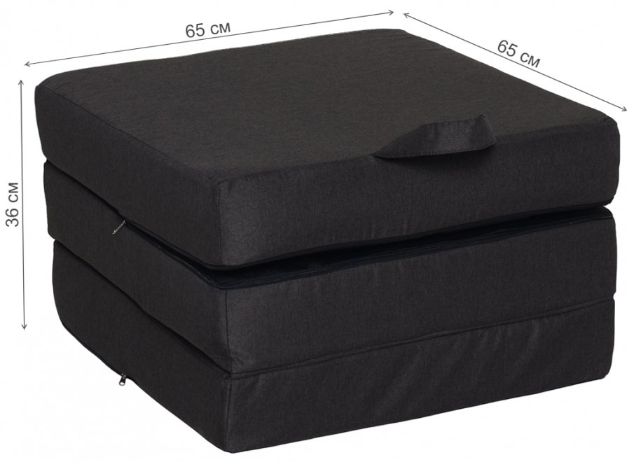 Пуф Трансформер графит