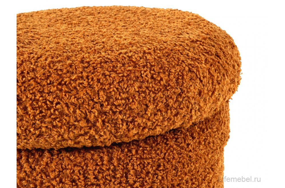 Пуфик Pancakes low терракотовый
