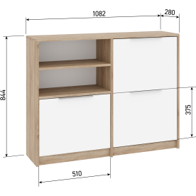 Обувница Нордик 2