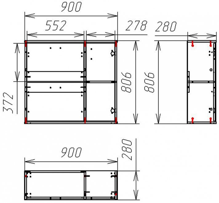Обувница Мебелайн-15 правая венге / дуб молочный