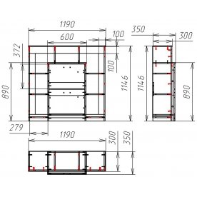Обувница Мебелеф 26