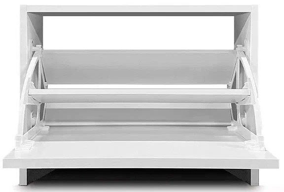 Обувница Шелл 1 белый