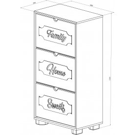 Обувница ДримСтар ДС-23