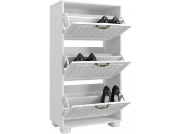 Тумба для обуви Монблан МБ-34К белое дерево