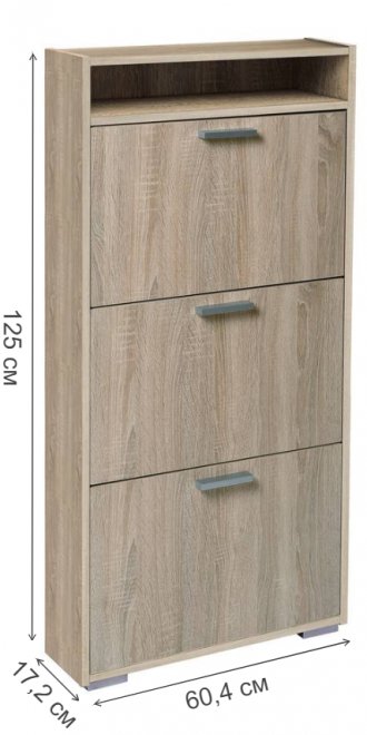 Обувница УК-3 дуб сонома