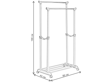Гардеробная вешалка Jet