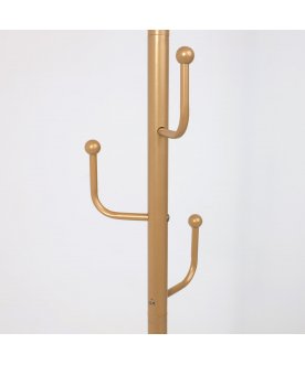 Напольная вешалка Крокус (Crocus) золотой / белый
