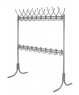 Напольная вешалка М 12М металлик