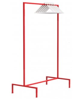 Напольная вешалка Metalframe красный
