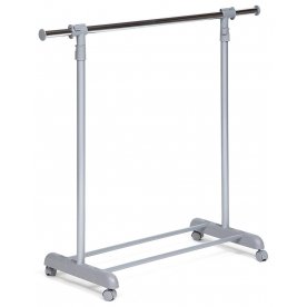 Напольная вешалка NY-3294 хром / серый