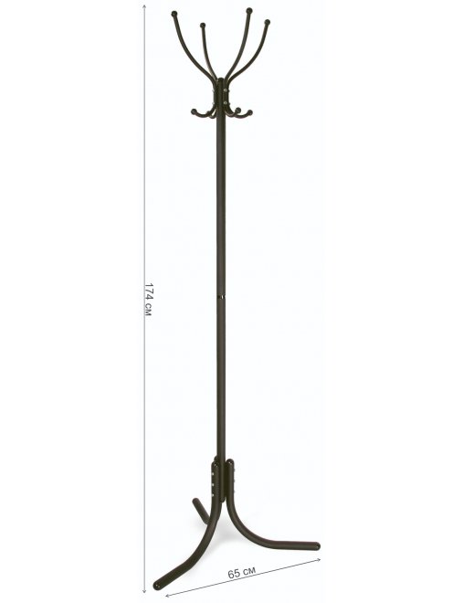 Вешалка напольная М 3 черная