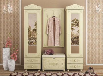 Настенная вешалка Ассоль плюс АС-22