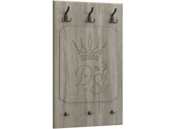 Вешалка настенная ДримСтар ДС-31 белое дерево