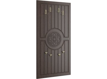 Вешалка настенная Монблан МБ-50 белое дерево