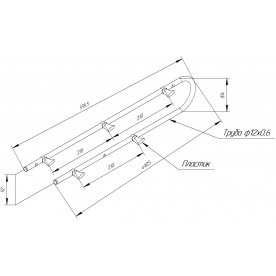 Настенная вешалка SHT-WH26