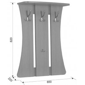 Настенная вешалка Уют-1