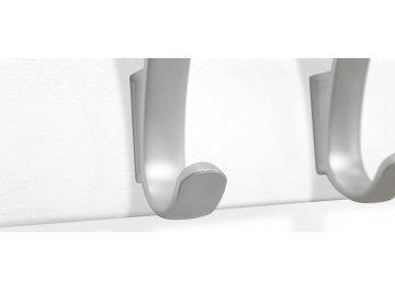 Вешалка настенная SHT-WH20 беленый / серебро