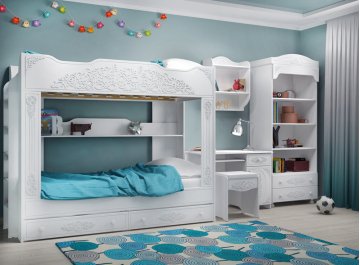 Двухъярусная кровать Ассоль АС-25