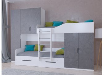 Двухъярусная кровать Лео