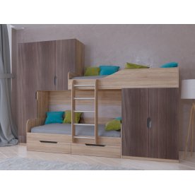 Двухъярусная кровать Лео