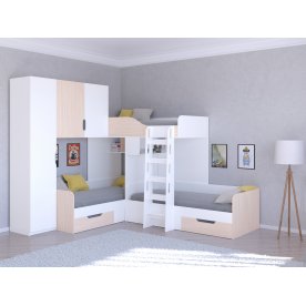 Двухъярусная кровать Трио/1