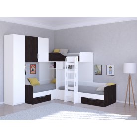 Двухъярусная кровать Трио/1