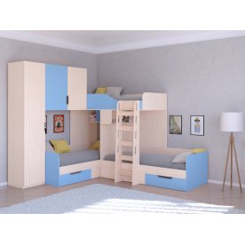Двухъярусная кровать Трио/1