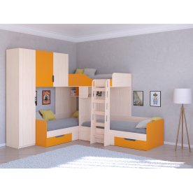 Двухъярусная кровать Трио/1