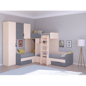 Двухъярусная кровать Трио/1
