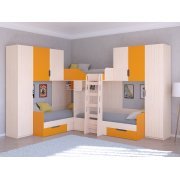 дуб молочный / оранжевый