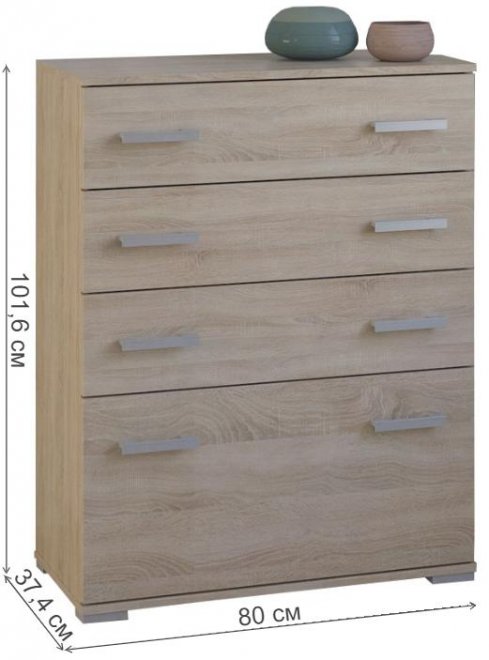 Комод Вента-99 сонома дуб