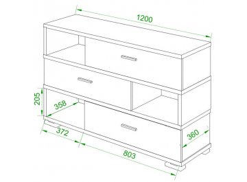 Комод Эланта-40/3