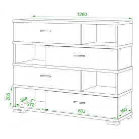 Комод Эланта-40/4