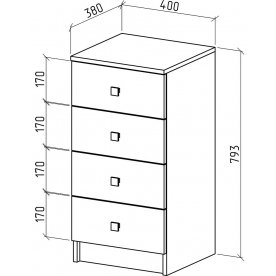Комод Бостон-2