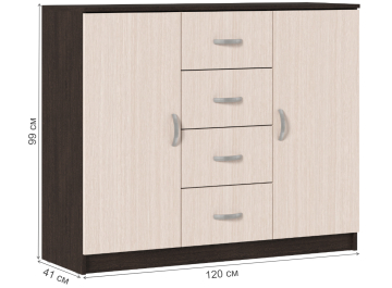 Комод Бренди 555-М