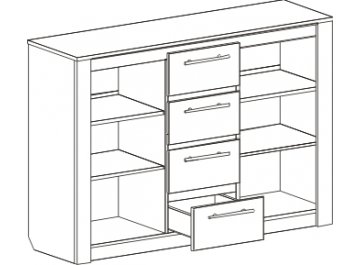 Комод Элана 1400