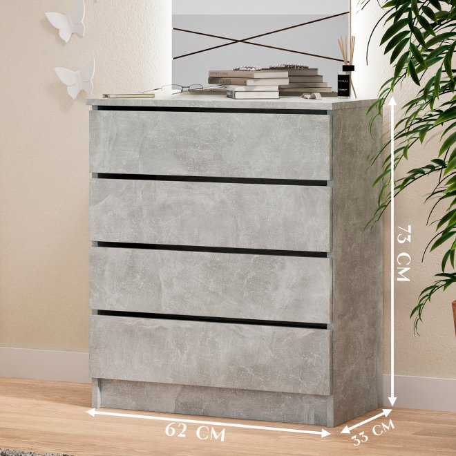 Комод Индиго лдсп бетон