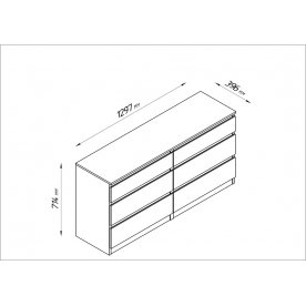 Комод Кастор