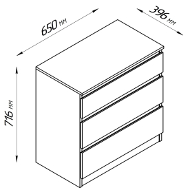 Комод Кастор