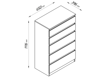 Комод Кастор