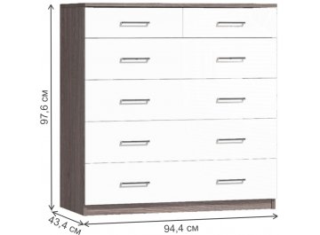 Комод Кэт-6 ЛДСП