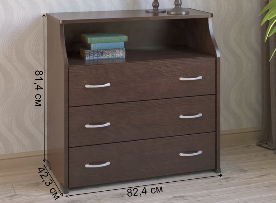 Комод КМ-31-Н венге