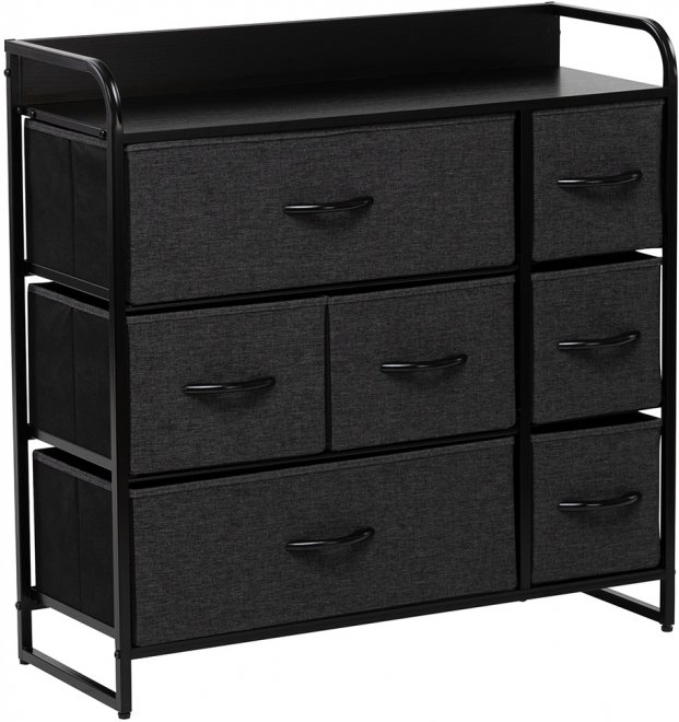 Комод Leset Ноа 7 черный