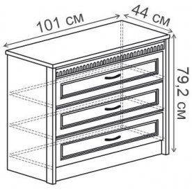 Комод Лючия №192